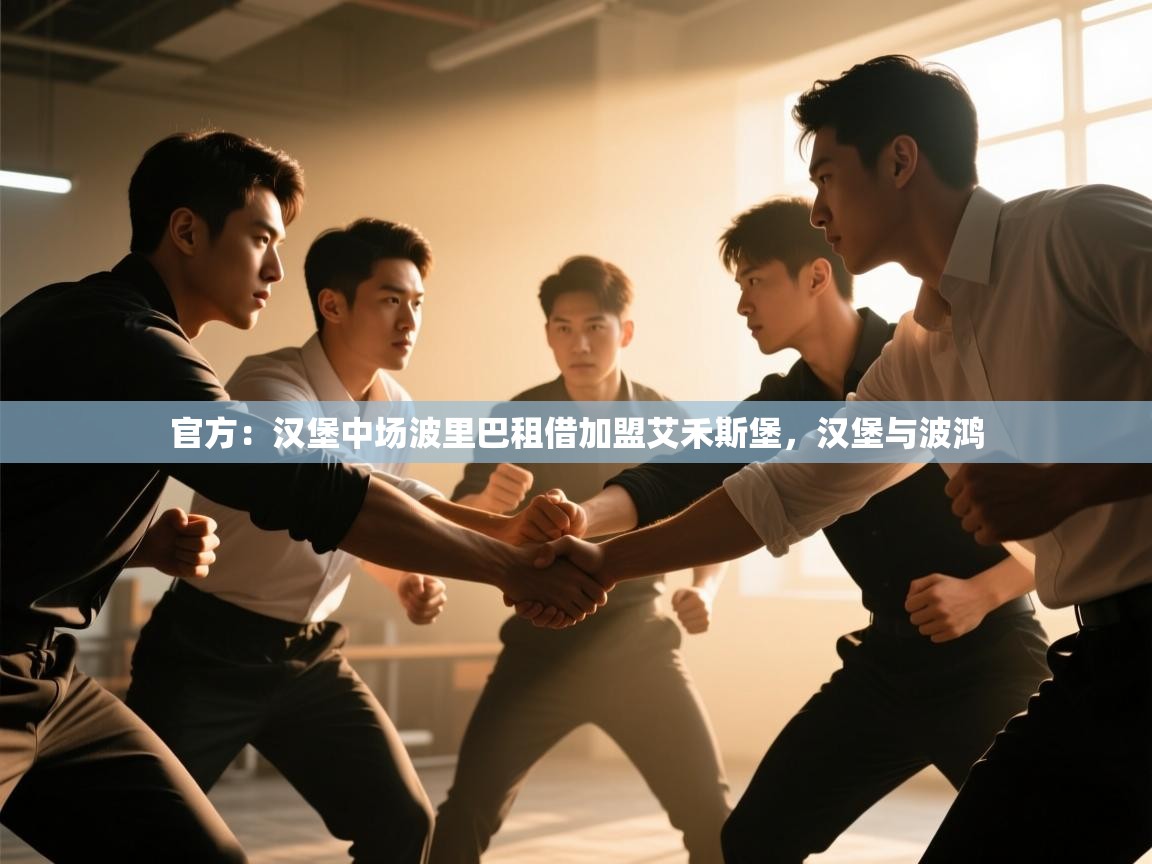 官方：汉堡中场波里巴租借加盟艾禾斯堡，汉堡与波鸿